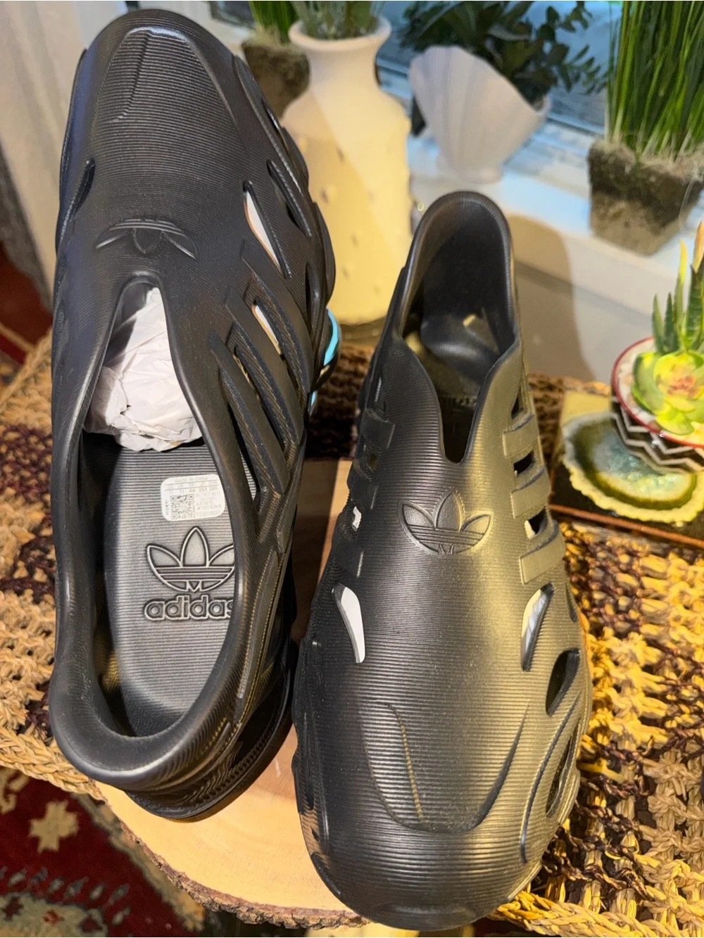 Adidas adiFOM Supernova Triple Black Slip-On Shoes Men’s Size 11 NIB IF3915
